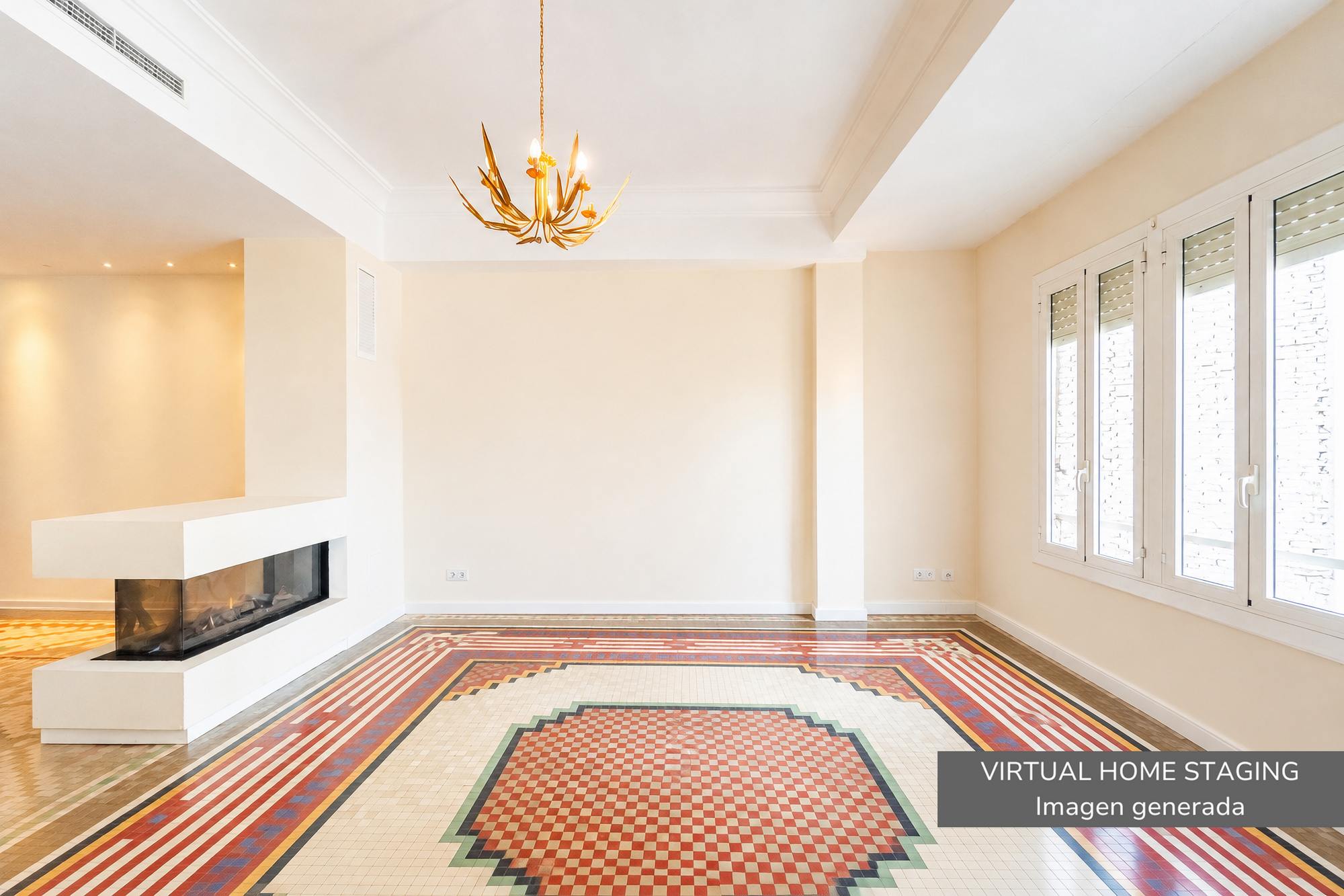 living - 124m² apartment for sale in Gran Vía, Valencia - gallery thumbnail - 2