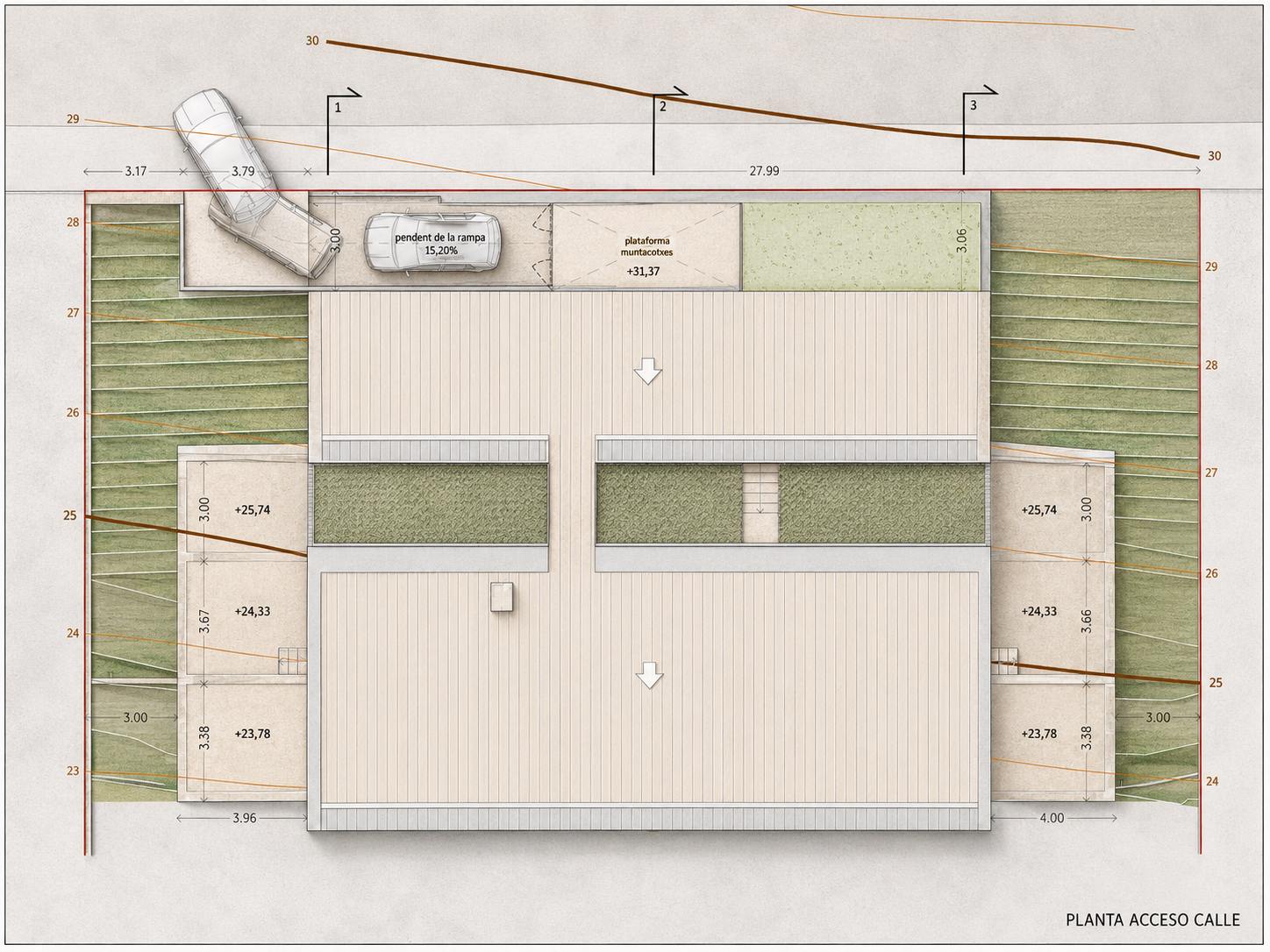living - 560m² house / villa for sale in Cadaqués, Costa Brava - Floor Plan - 1