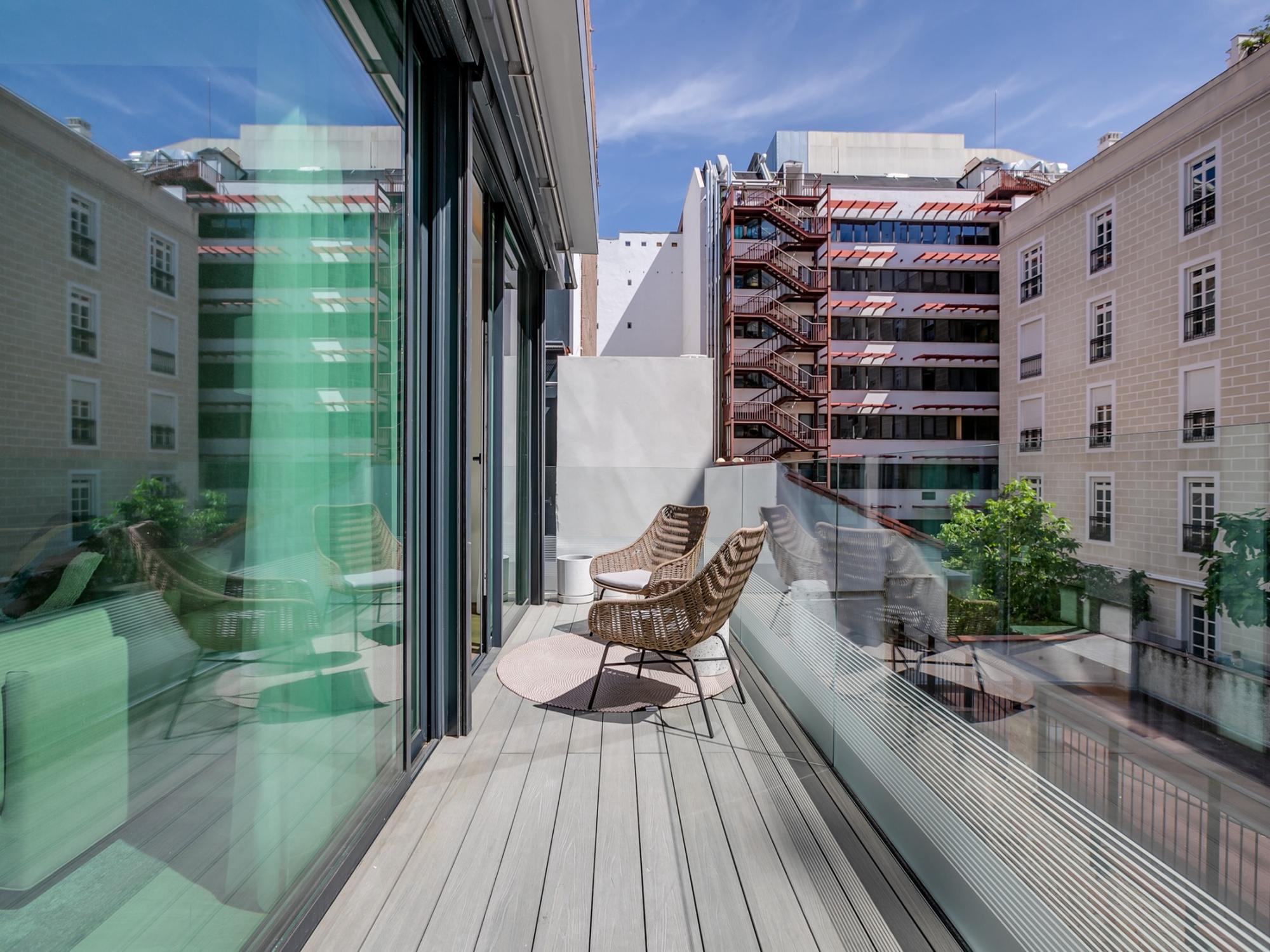 living - Piso de 125m² con 15m² terraza en alquiler en Recoletos - featured