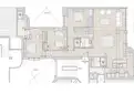 living - Piso de 184m² en venta en Lista, Madrid - Plano del piso thumbnail - 1