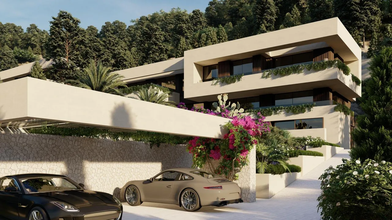 living - Parcela de 950m² con 423m² terraza en venta en Son Vida - gallery - 3