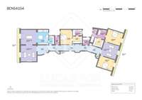 living - Piso de 273m² con 12m² terraza en venta en Eixample Izquierdo - Plano del piso thumbnail - 1