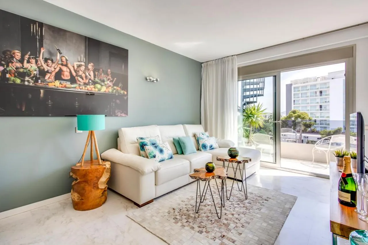 living - Piso de 135m² en venta en Ibiza ciudad, Islas Baleares - gallery - 5