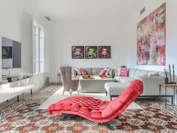 living - Piso de 202m² con 12m² terraza en venta en Palma de Mallorca - featured
