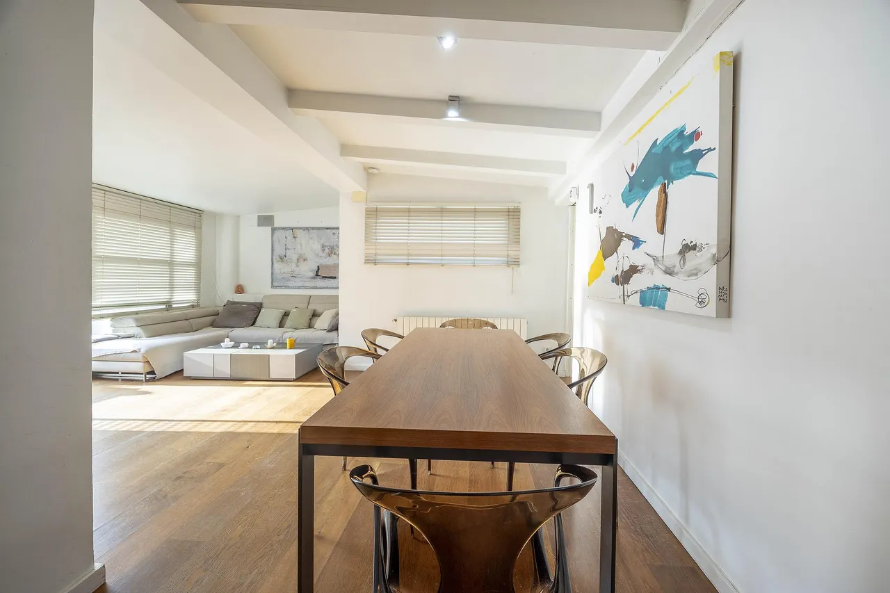 living - Piso de 130m² con 70m² terraza en venta en El Pla del Remei - gallery - 8