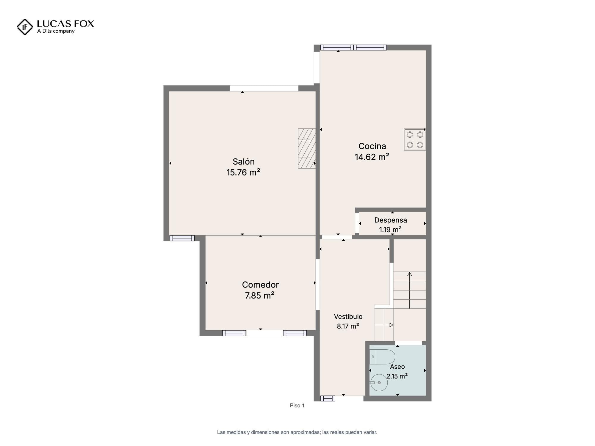 living - 160m² house / villa for sale in Vallpineda, Barcelona - Floor Plan - 1