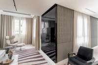 living - Ático de 394m² con 61m² terraza en venta en Castellana - gallery thumbnail - 5