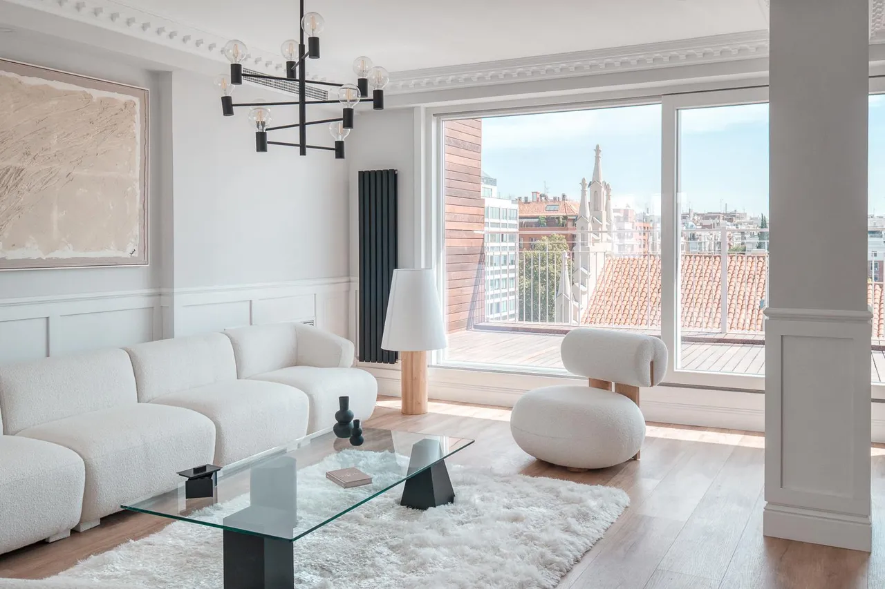 living - 180m² apartment with 25m² terrace for sale in Recoletos - gallery - 3