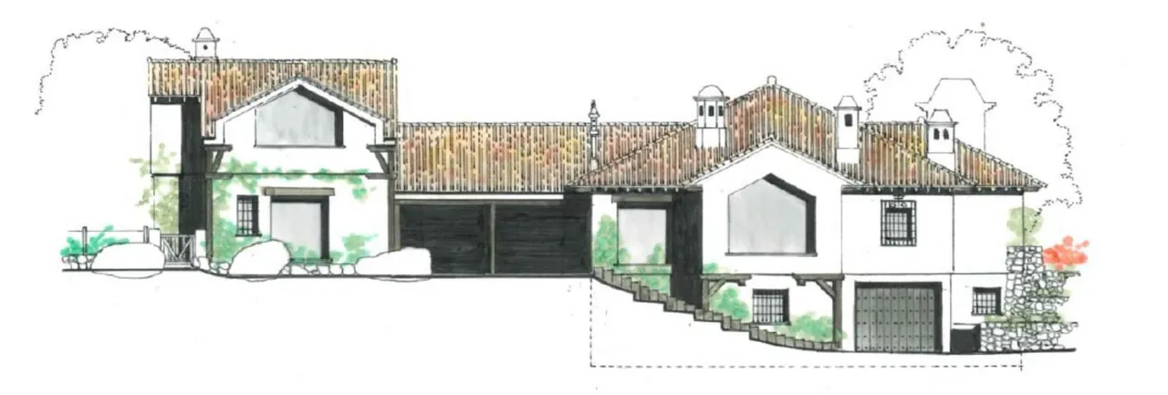 living - 578m² country house for sale in Sierra de Madrid, Madrid - Floor Plan - 1