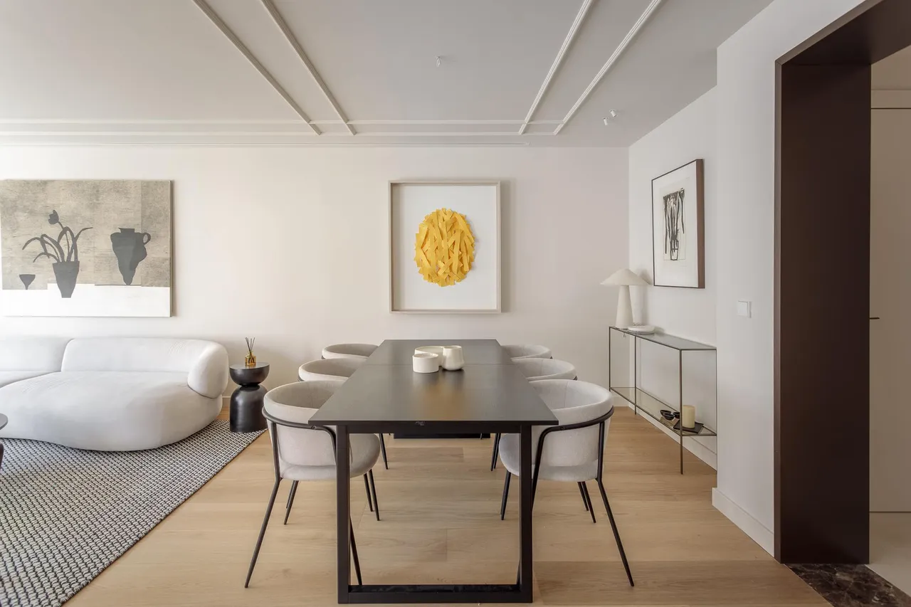 living - Piso de 234m² en venta en Recoletos, Madrid - gallery - 4