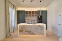 living - Ático de 185m² con 20m² terraza en venta en Eixample Derecho - gallery thumbnail - 2