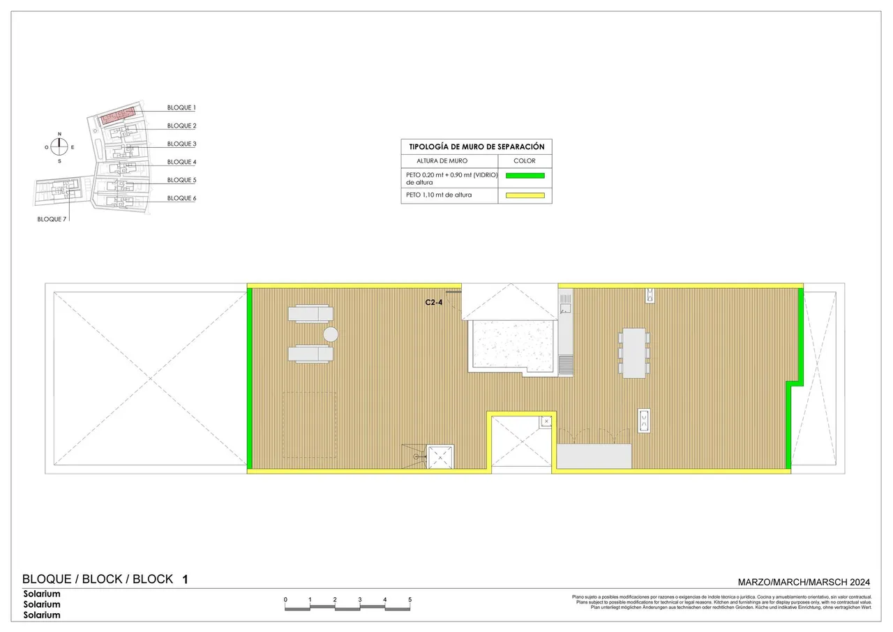 living - Apartments in Colonia de San Jordi - Floor Plan - 7