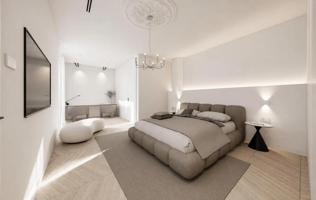 living - Piso de 177m² con 15m² terraza en venta en Gran Vía - gallery - 9