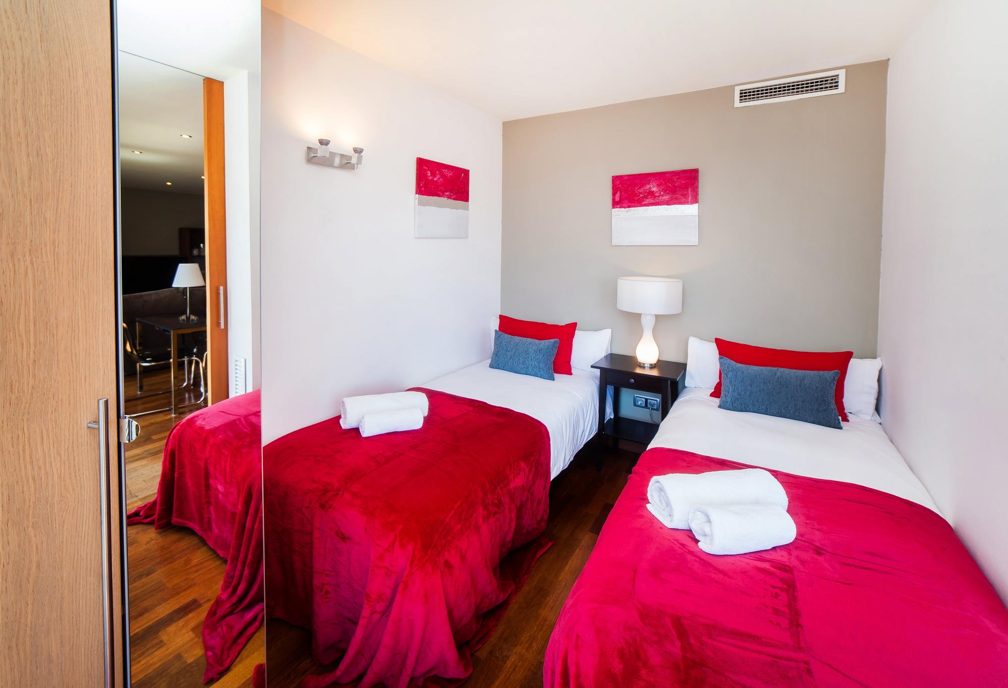 living - 125m² penthouse for sale in Diagonal Mar, Barcelona - gallery thumbnail - 6