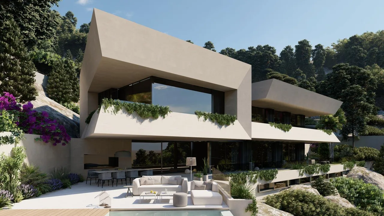 living - Parcela de 660m² con 368m² terraza en venta en Son Vida - gallery - 9
