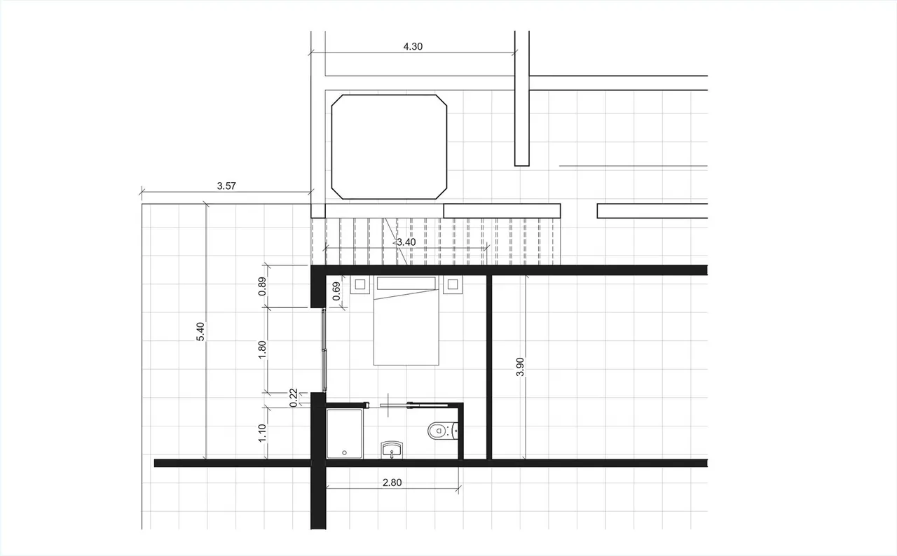 living - 125m² house / villa for sale in Bay of Roses, Costa Brava - Floor Plan - 4