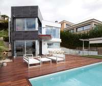 living - Modern Blanes Costa Brava villa for sale with sea views - gallery thumbnail - 4