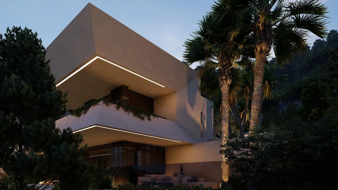 living - 660m² plot with 368m² terrace for sale in Son Vida - gallery - 10