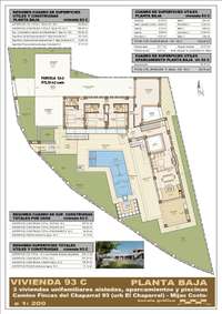 living - Sunset Chaparral Houses / Villas, Mijas, Costa del Sol - Floor Plan thumbnail - 2