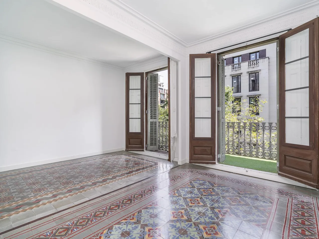 living - 91m² apartment for sale in Eixample Right, Barcelona - gallery - 2