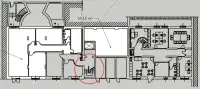 office - Tirone 11 / Avogadro 54 - Office - Dils - Plan d'étage thumbnail - 2