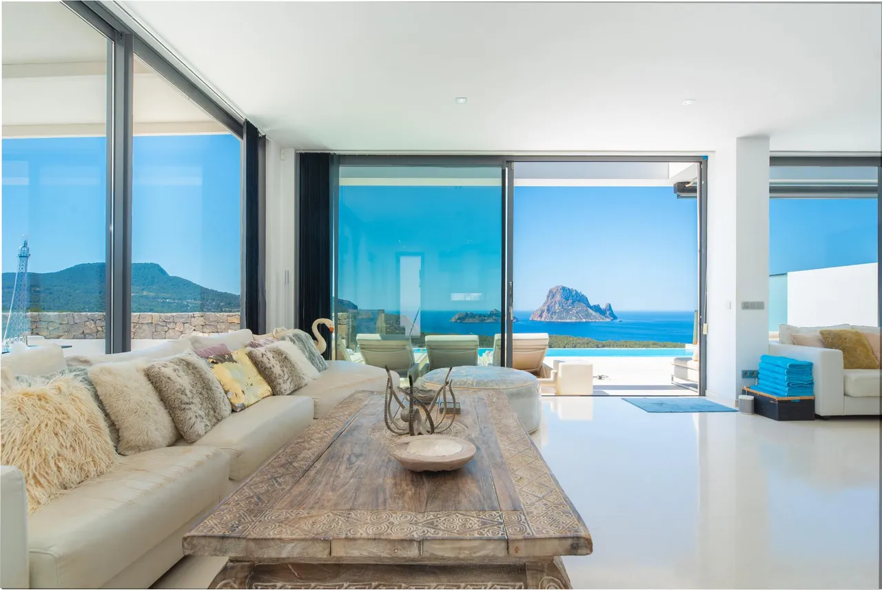 living - 330m² house / villa for sale in San José, Balearic Islands - gallery - 4