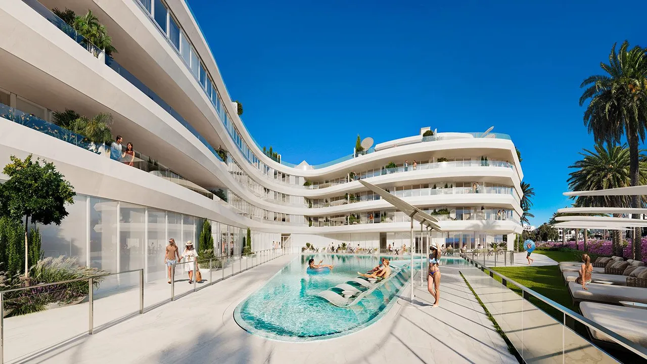 living - MarinaIbiza Residences Pisos, Ibiza ciudad, Islas Baleares - gallery - 2
