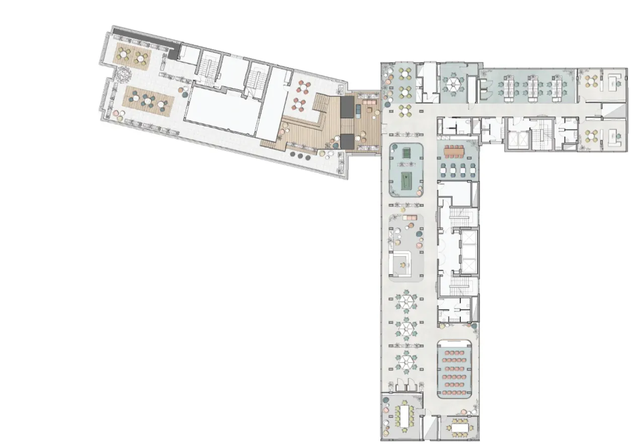 office - C90 - Office - Dils - Plan d'étage - 2