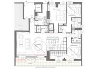 living - Piso de 152m² con 17m² terraza en venta en Lista, Madrid - Plano del piso thumbnail - 1
