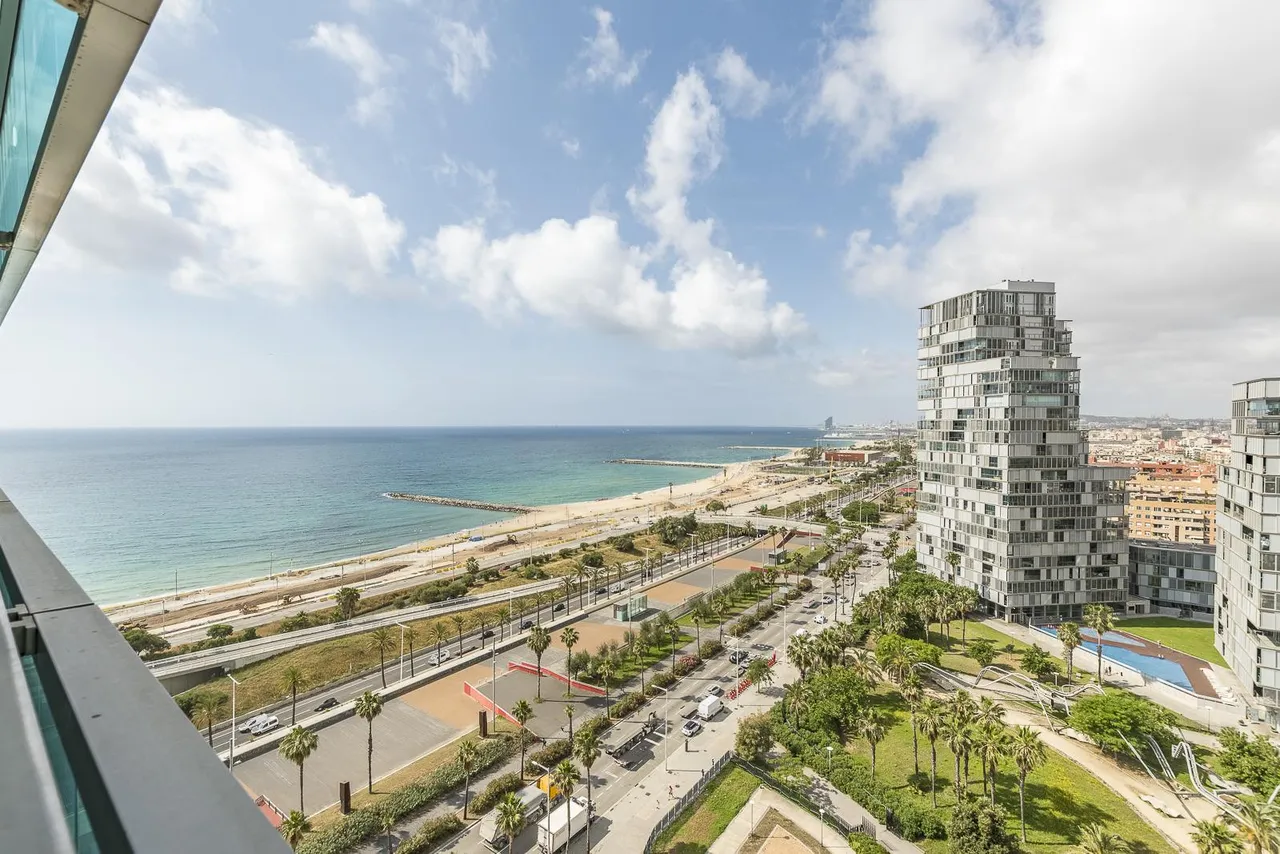 living - 82m² apartment with 35m² terrace for sale in Diagonal Mar - gallery - 4