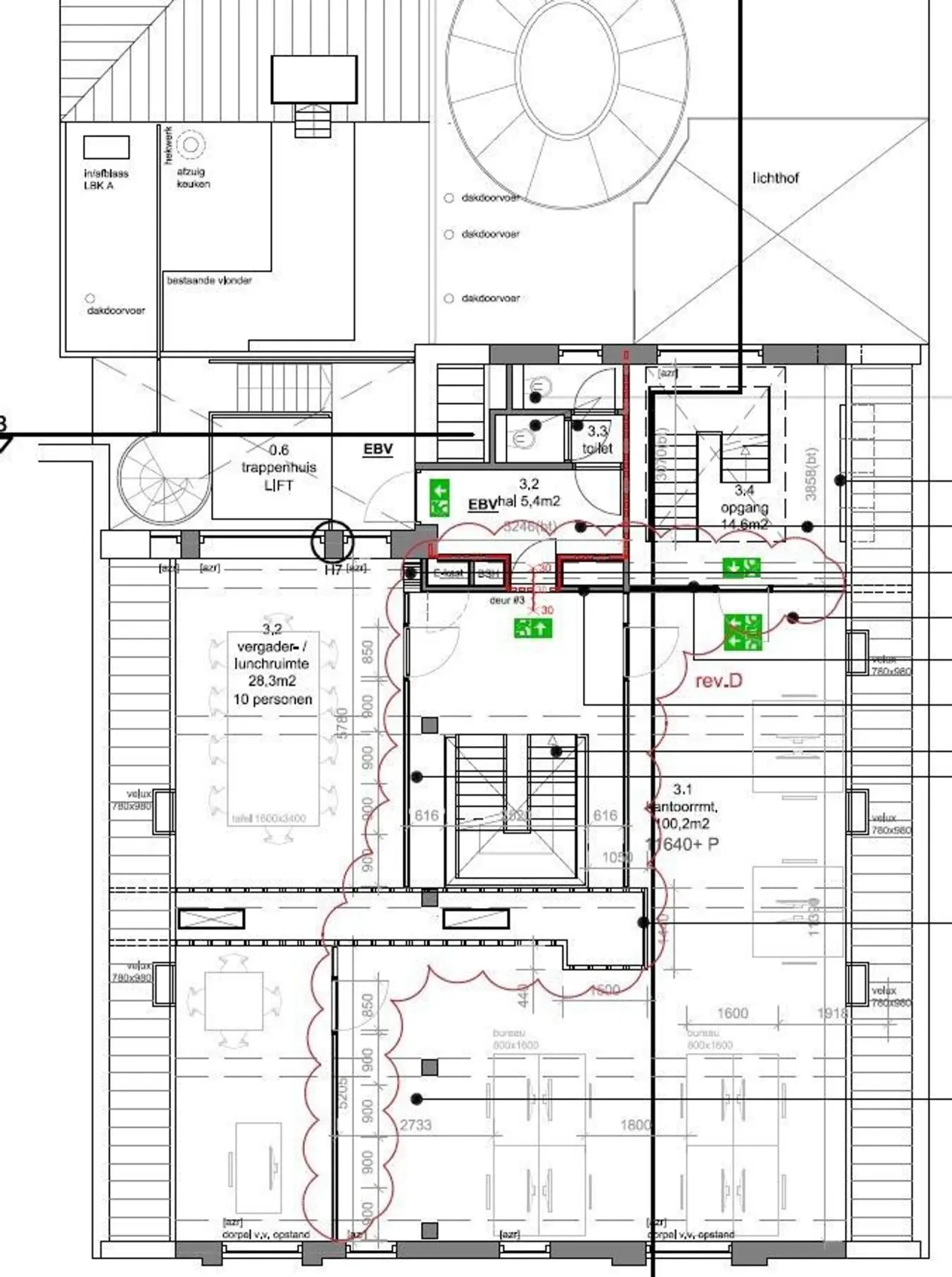 office - Herengracht 366-368 Amsterdam - Office - Dils - Floor Plan - 1
