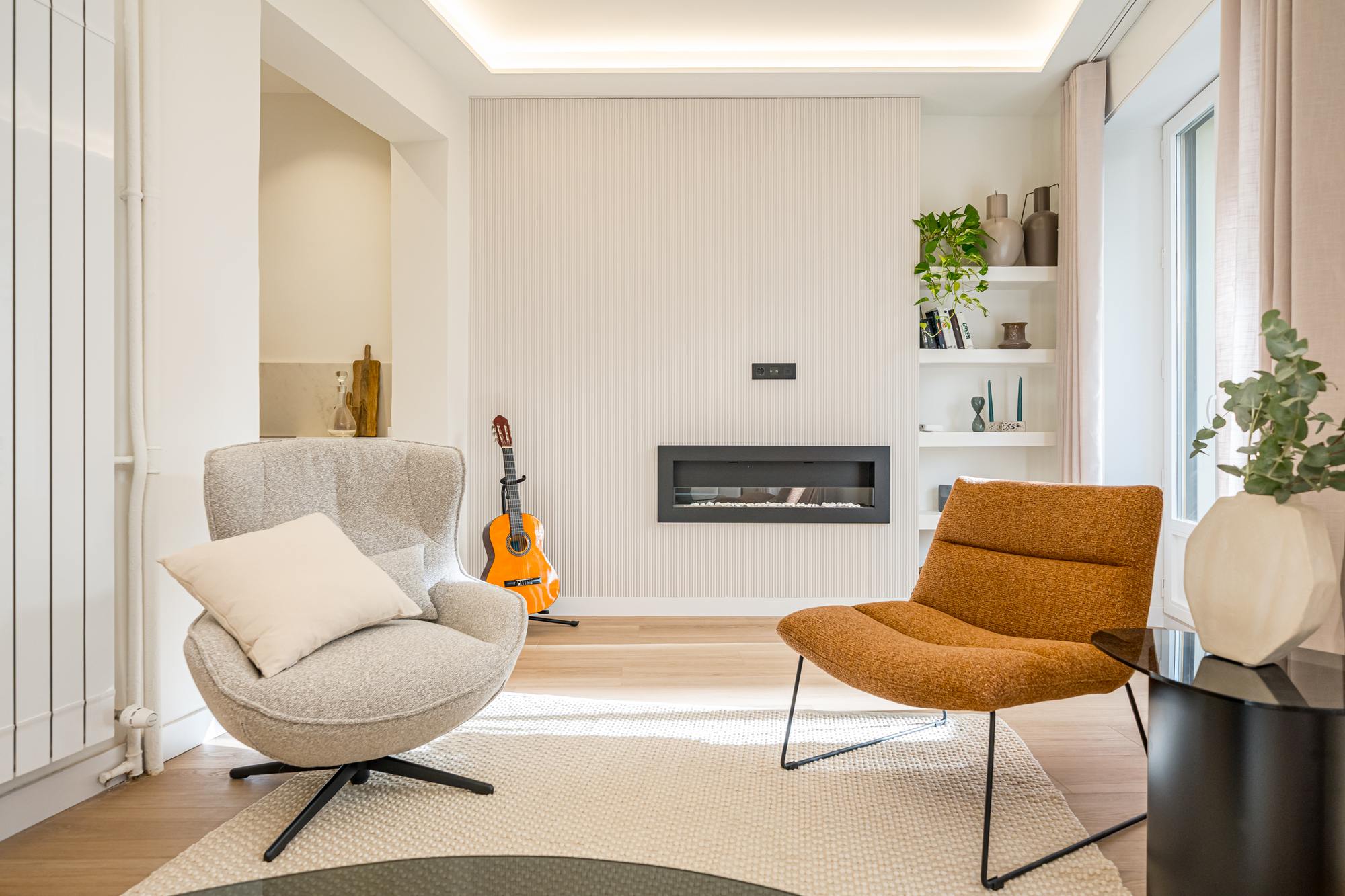 living - Piso de 139m² en venta en Universidad, Madrid - gallery - 4
