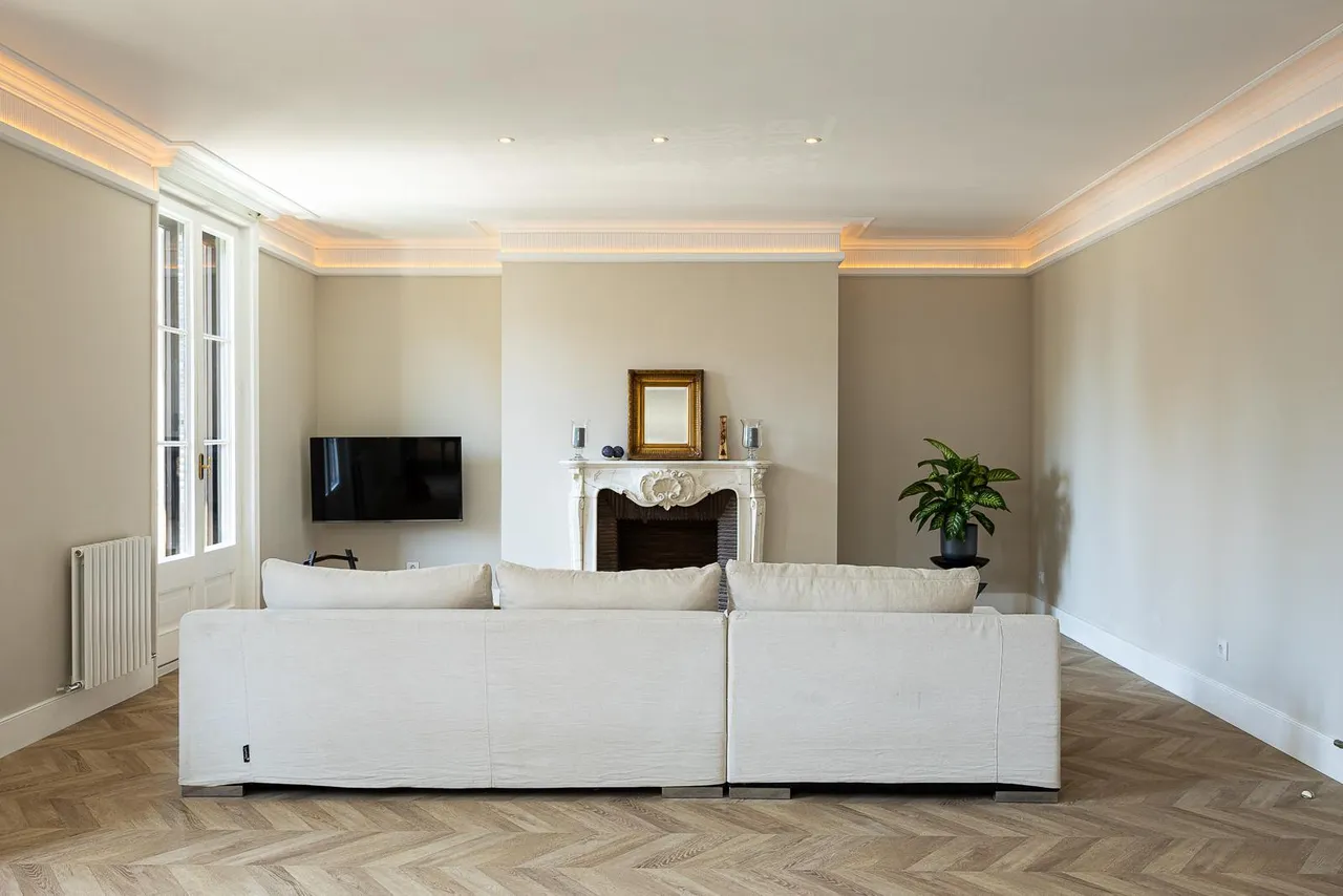 living - 250m² apartment for sale in Eixample Right, Barcelona - gallery - 4