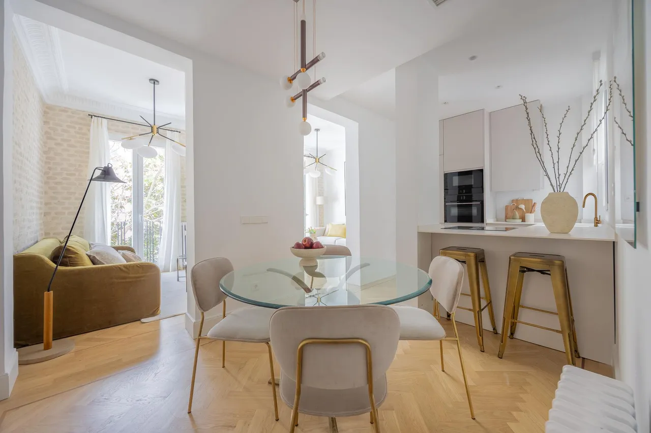 living - Piso de 103m² en venta en Castellana, Madrid - gallery - 6