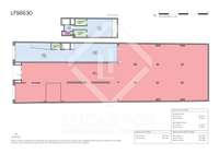living - House for sale in Barcelona's exclusive Zona Alta - Floor Plan thumbnail - 1