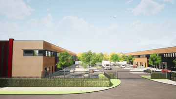 logistics - Light Industrial Premises / Offices For Rent - featured