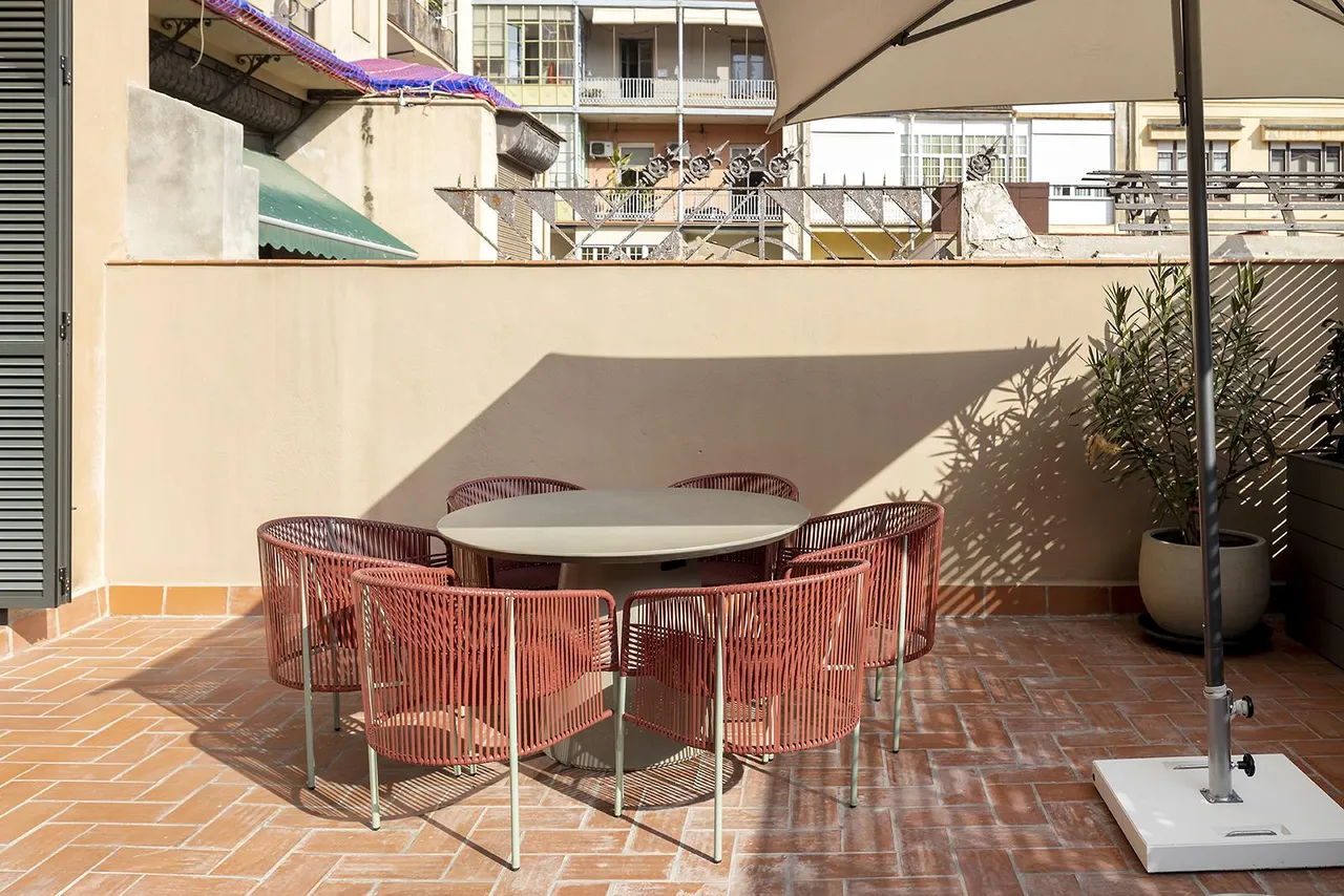 living - 80m² apartment with 48m² terrace for rent in Eixample Right - gallery - 9