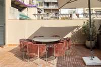 living - Piso de 80m² con 48m² terraza en alquiler en Eixample Derecho - gallery thumbnail - 9