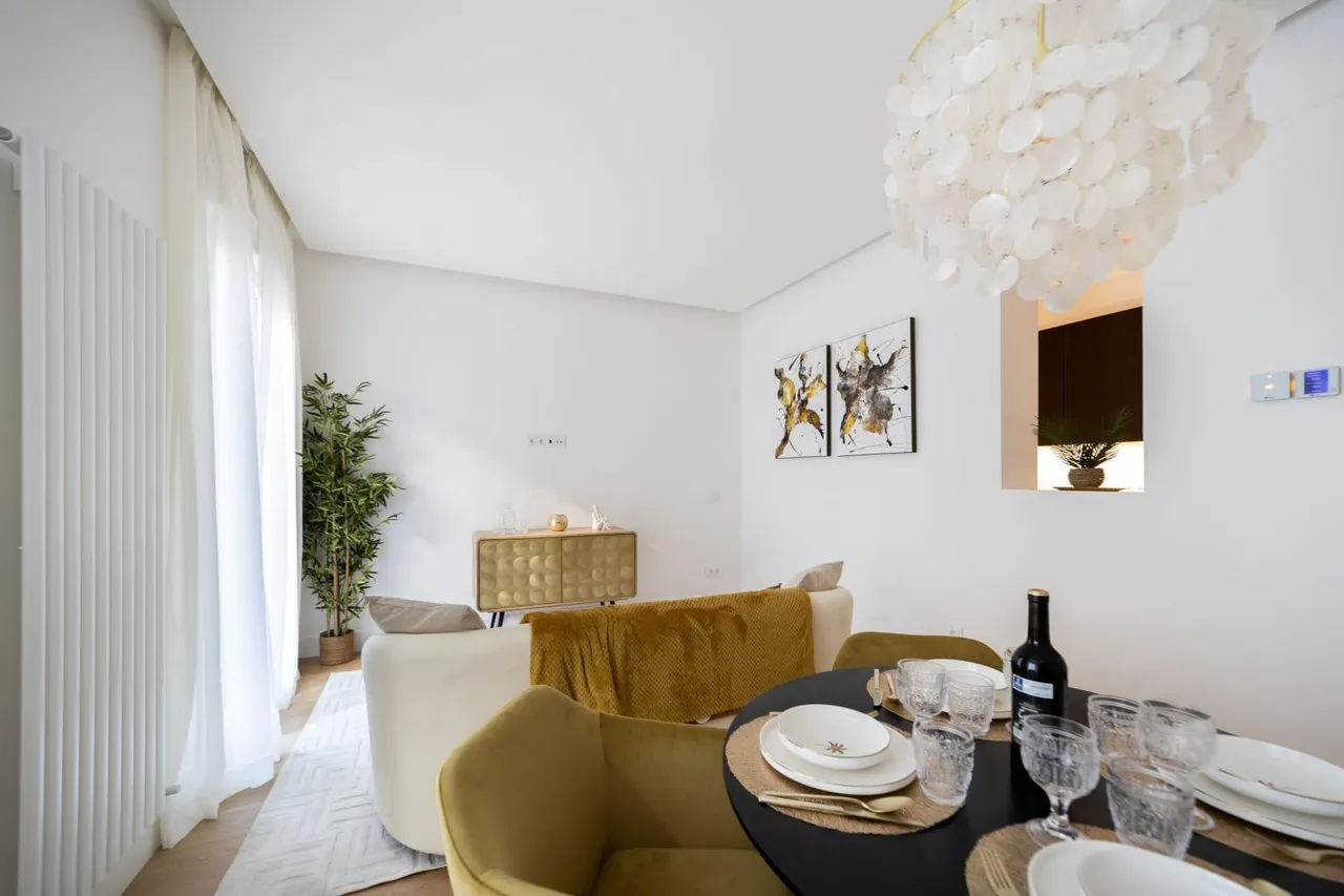 living - Piso de 98m² en venta en Castellana, Madrid - gallery - 5