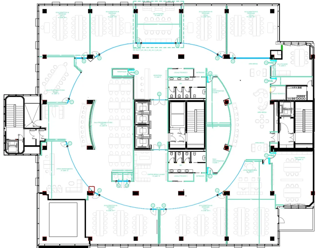 office - Urban Cube - Sarca 223 - Uffici - Dils - Planimetria - 1