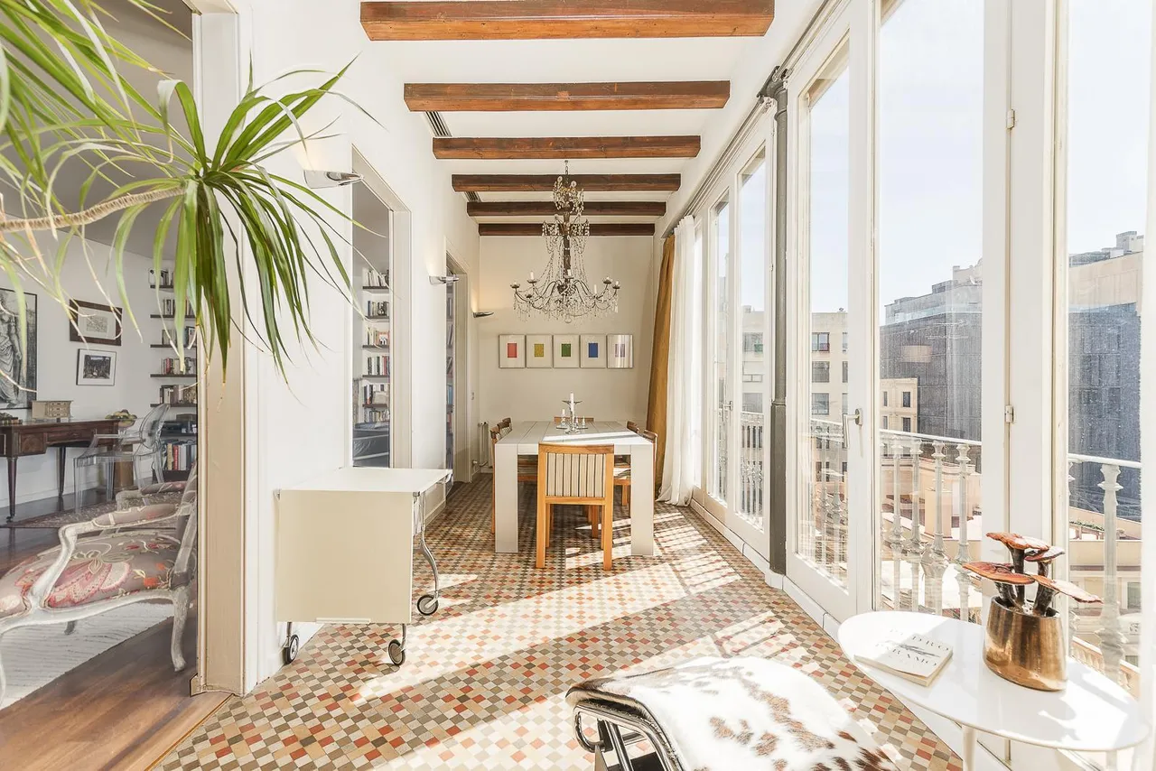 living - Piso de 168m² en venta en Eixample Izquierdo, Barcelona - gallery - 2