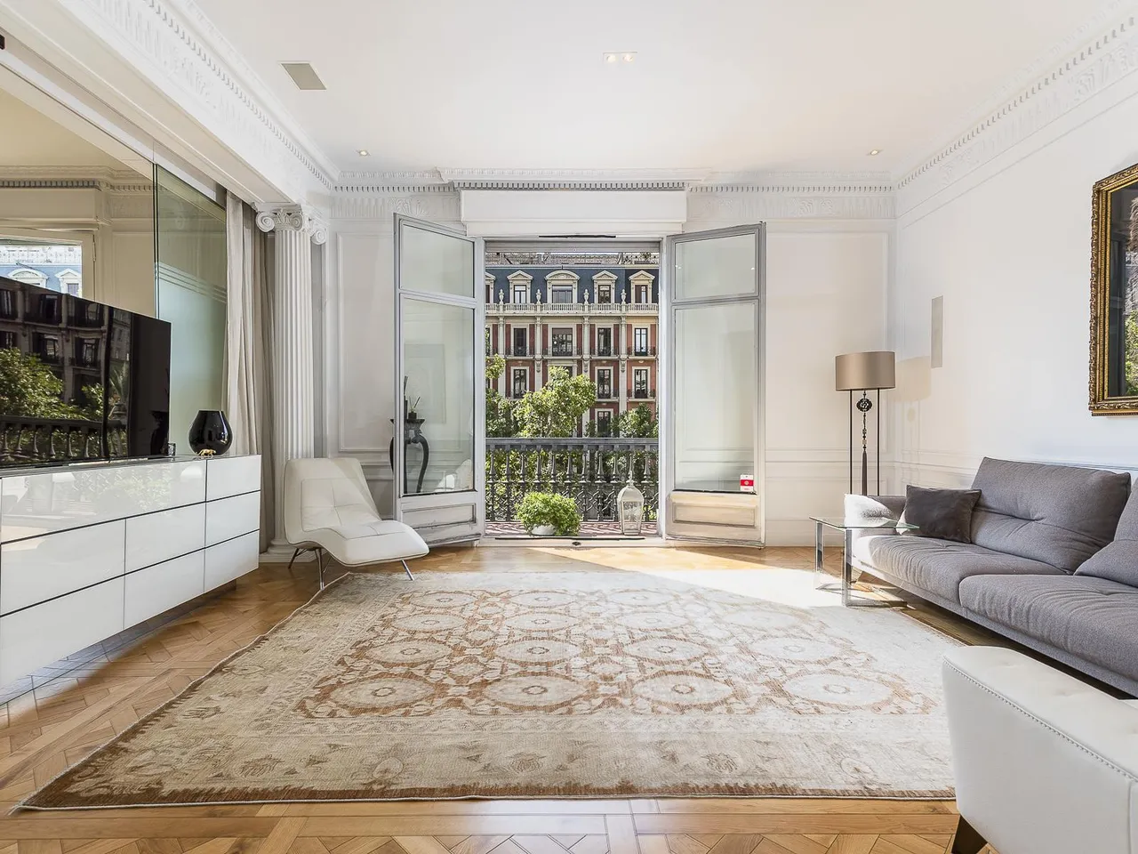 living - Piso de 302m² con 8m² terraza en venta en Sant Gervasi - Galvany - gallery - 3