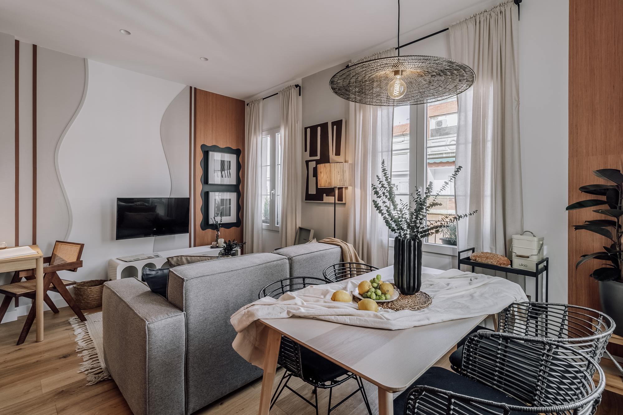 living - Piso de 54m² en venta en Goya, Madrid - gallery thumbnail - 3