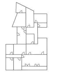 living - 269m² apartment with 15m² terrace for sale in Palma de Mallorca - Floor Plan thumbnail - 1