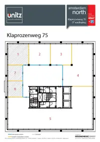 office - Klaprozenweg 75-A1 - Office - Dils - Floor Plan thumbnail - 1