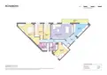 living - Piso de 122m² con 8m² terraza en venta en Vila Olímpica - Plano del piso thumbnail - 1