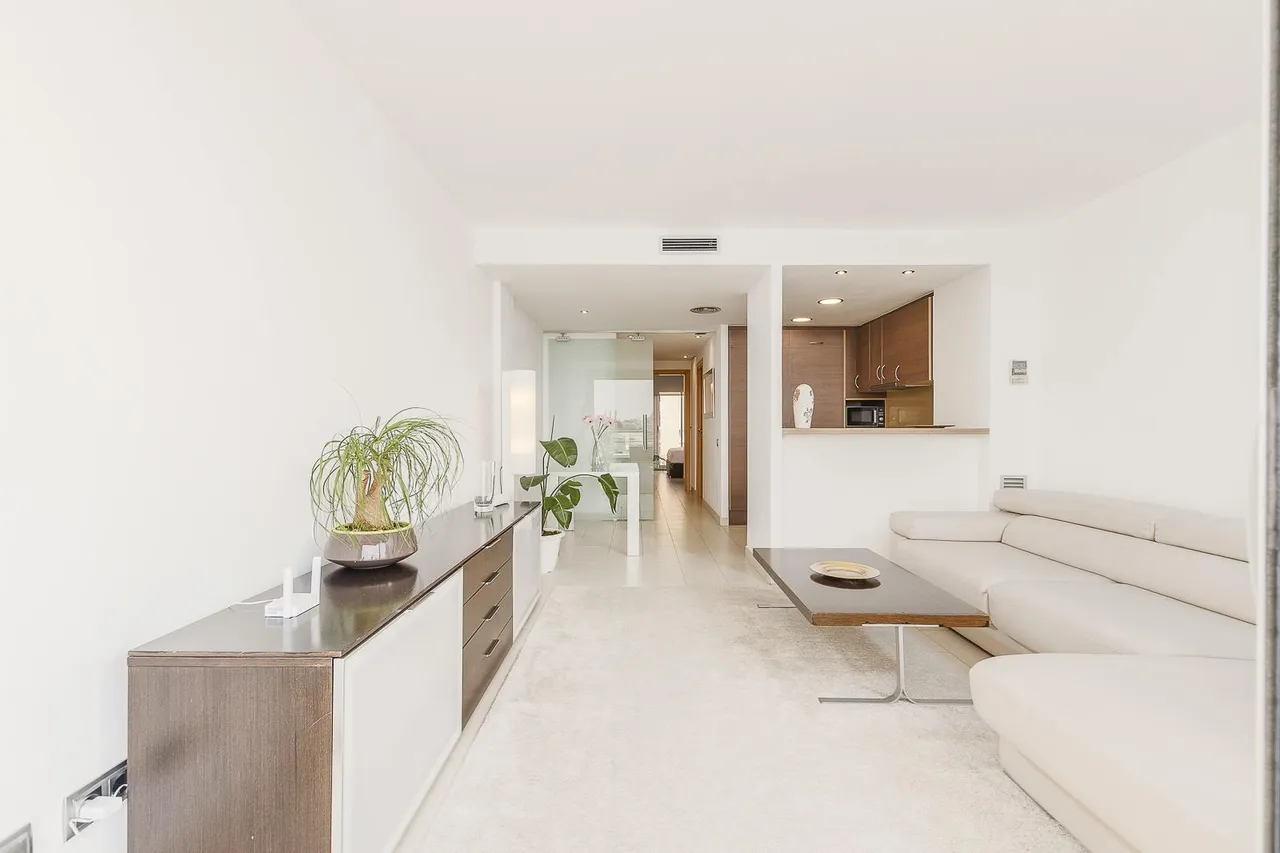 living - 53m² penthouse with 28m² terrace for sale in Barceloneta - gallery - 9