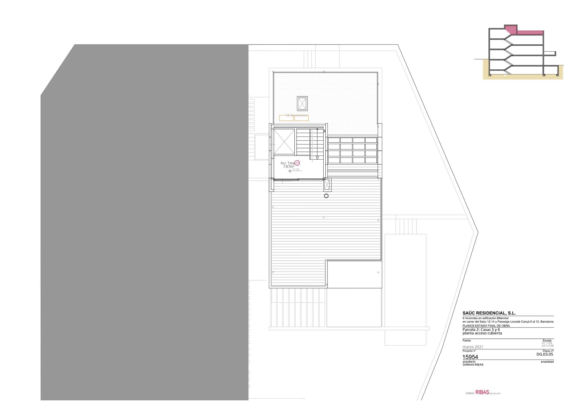 living - Casa / villa de 569m² con 310m² de jardín en alquiler en Sarrià - Plano del piso thumbnail - 5
