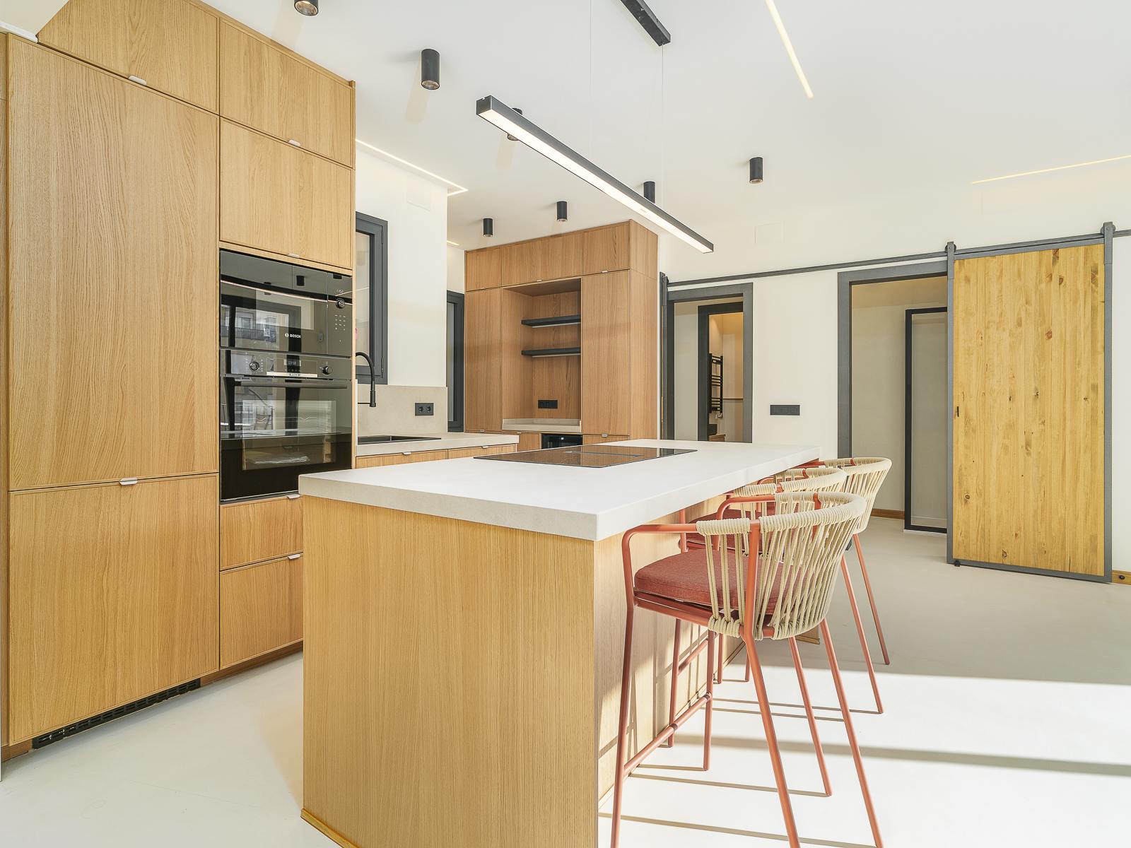 living - 79m² apartment for sale in Gràcia, Barcelona - gallery thumbnail - 9