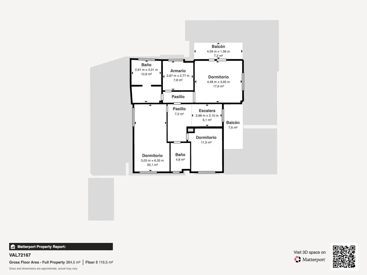 living - 500m² house / villa for rent in Bétera, Valencia - Floor Plan - 3